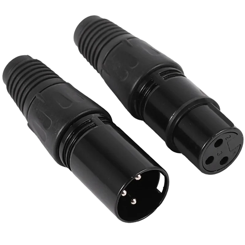 

A25P 30 пар XLR 3-контактный микрофонный аудиокабель разъемы мужской женский микрофон змеиный разъем кабельные разъемы