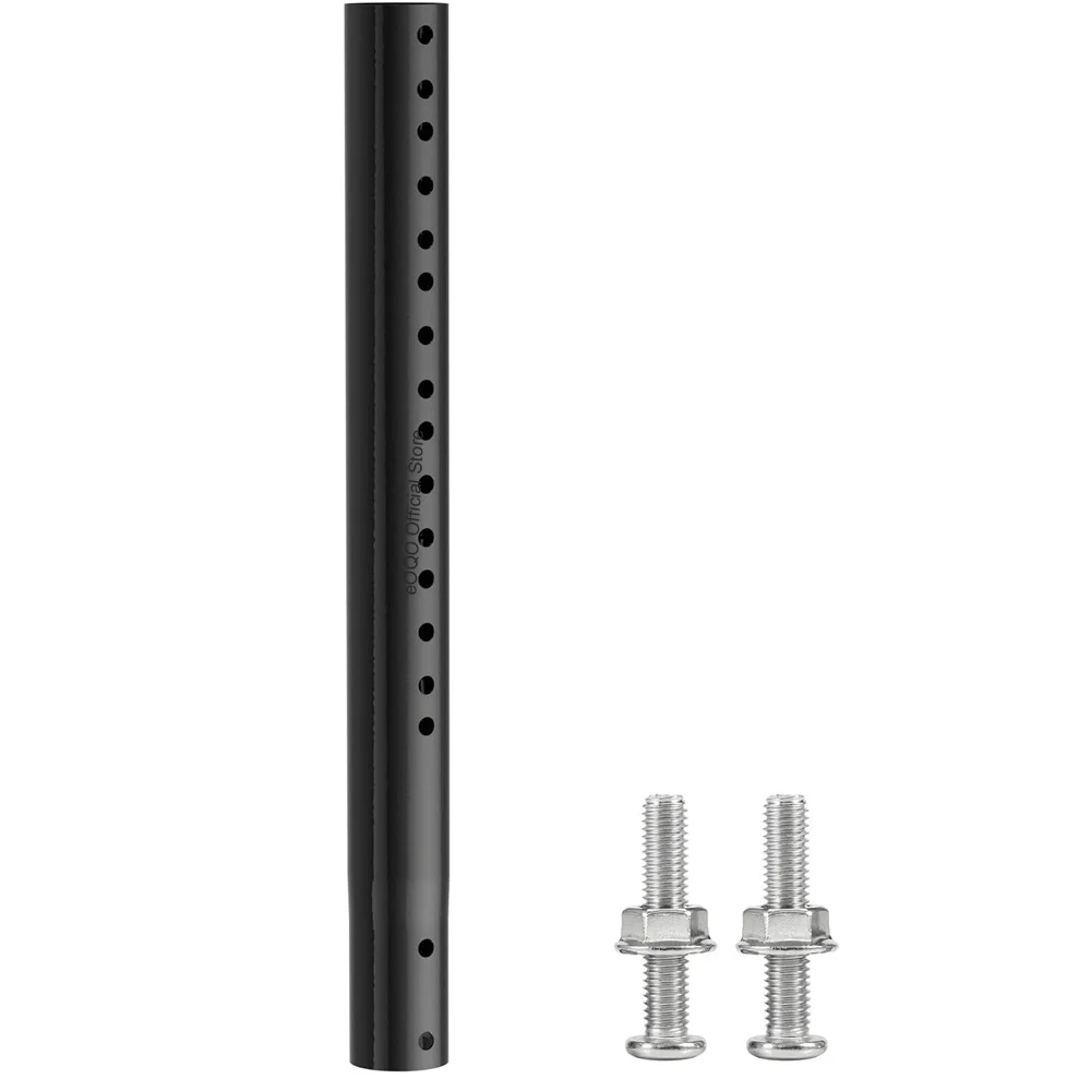 Universal Adjustable TV Antenna Pole Mount,J-Mount Solid Mast(1.38''x24''Rod)for Long Wall,Roof,Heavy Duty Pivot Install Bracket