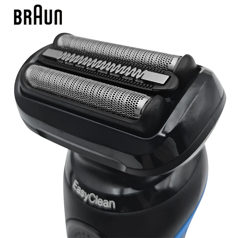 براون S5 50-B1000s ماكينة حلاقة كهربائية للرجال ماكينة حلاقة رطبة وجافة قابلة للشحن ماكينة إزالة شعر الوجه قطع اللحية 3 رؤوس عائمة