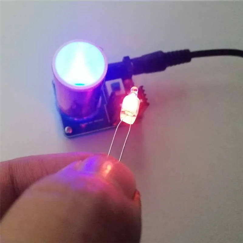 

FAAJ-BD243 Mini для комплекта катушек Tesla Empty Lights Technology DIY Electronics BD243C DIY Mini для модуля катушки Tesla, комплект DIY Easy T