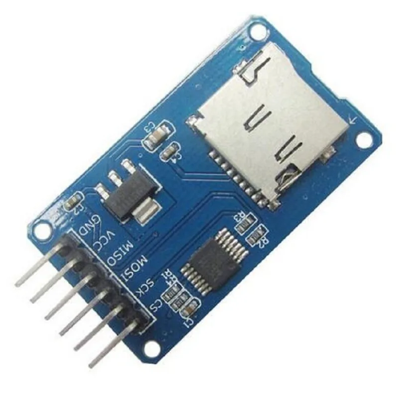 Micro SD Card &SDHC Mini TF Card Reader Module SPI Interfaces for Arduino