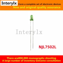 10Pcs/Lot Original NJL7502 NJL7502L 3MM Phototransistor Ambient Light Sensor ±20° 560nm