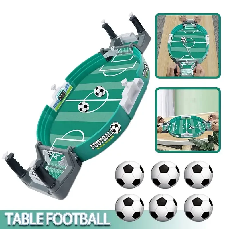 

Mini Tabletop Soccer Games, Tabletop Game For Party, Home Amusement, Toy, Gift