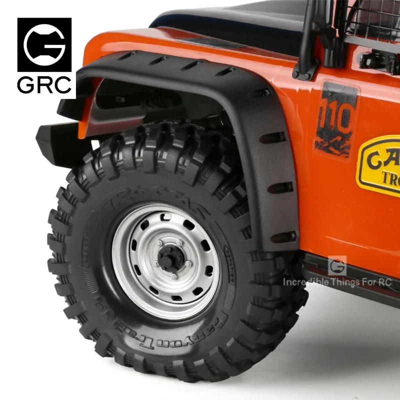 GRC 1.9 Inch Heavy & Old-fashioned Metal Wheel Rim #G05 For 1/10 RC Crawler TRAXXAS TRX4 Axial SCX10 90046 JK D90 AT4 #GAX0130FS