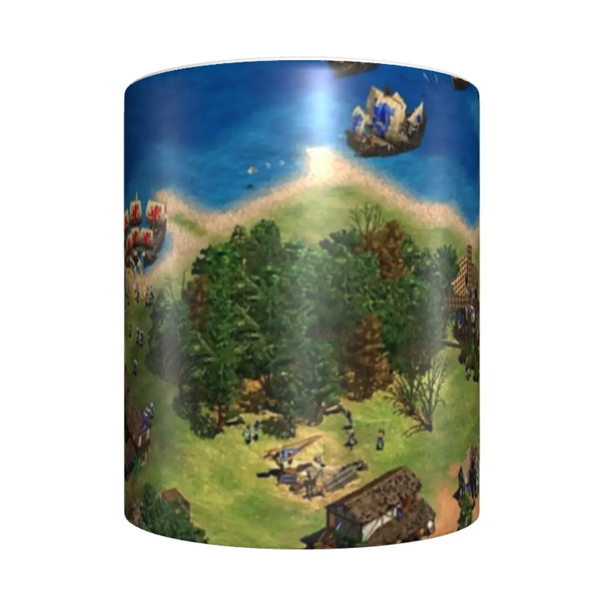 Age Of Empires Classic Battle Ceramic Magic Cups 350ml Milk Tea Coffee Mugs Best Birthday Gifts for Children Friends