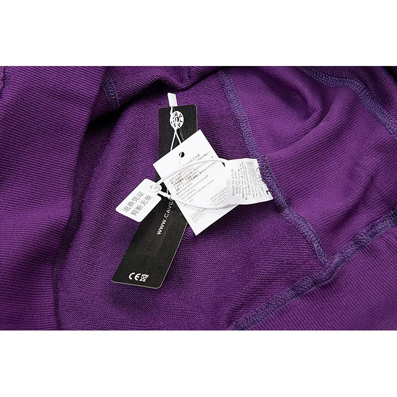 Hip-Hop Loose Purple CAVEMPT C.E Hoodie Men Woman 2022fw Casual Pullover Heavy Fabric Splicing Cav Empt Sweatshirts Inside Tags