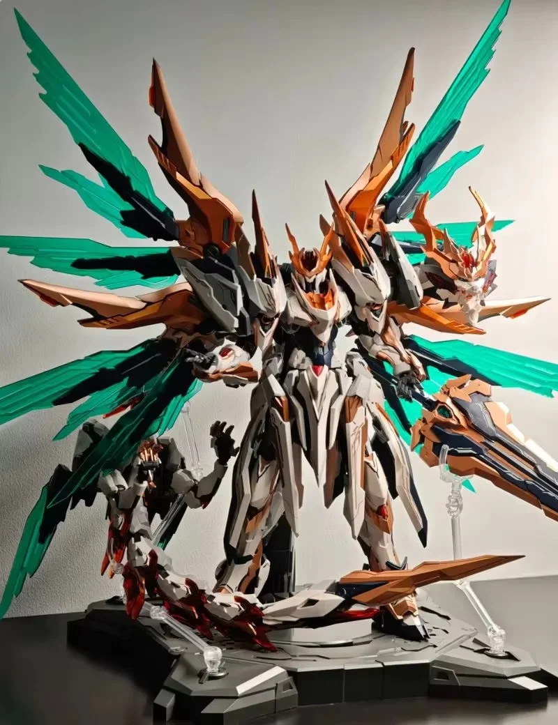 

Yuan Ling Huang Di Ying Loong 1/100 Mecha сборная модель комплект из сплава скелетная платформа и водные наклейки на складе игрушка для взрослых