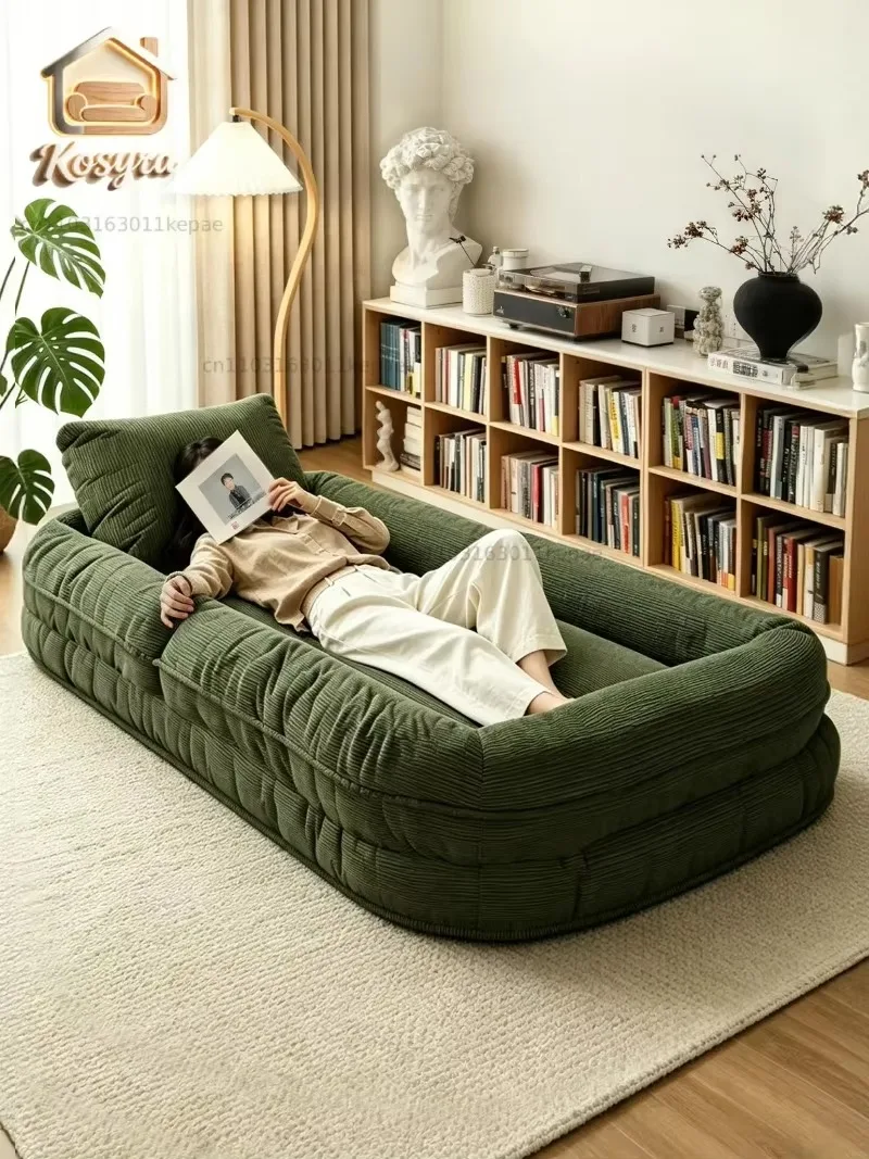 Human kennel lazy sofa state subsidy single double can lie down and sleep 2026 new balcony bedroom small sofa