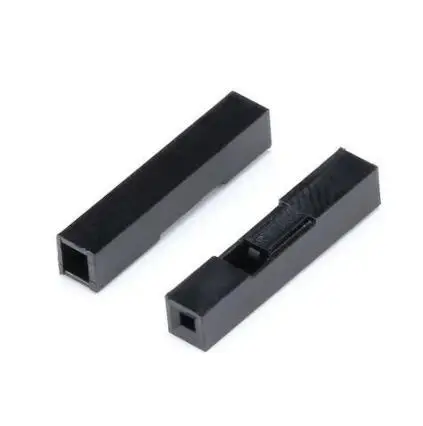 1000 sztuk Dupont głowy 2.54mm 1P 1X1P Dupont plastikowa powłoka Pin głowy złącze przewód zasilający obudowa wtyczki kobieta