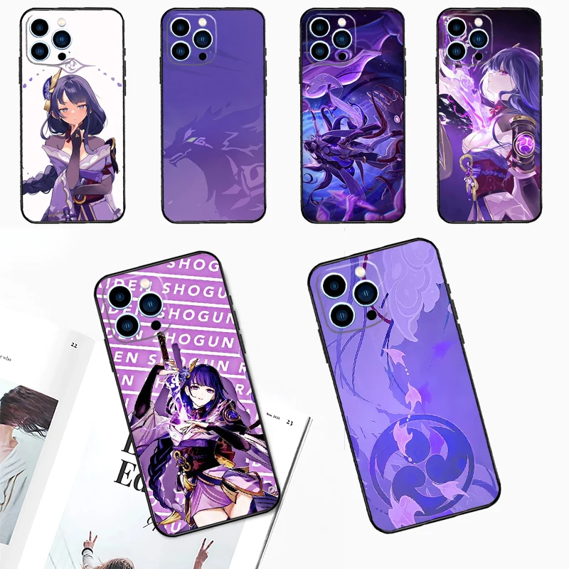 جينشين إمباكت رايدن شوغون حافظة لهاتف اوبو A78 A98 A58 A38 A18 A54 A74 A94 A80 A60 A40 A96 A76 A16 A15 A17 A57 A5 A6 Pro #1