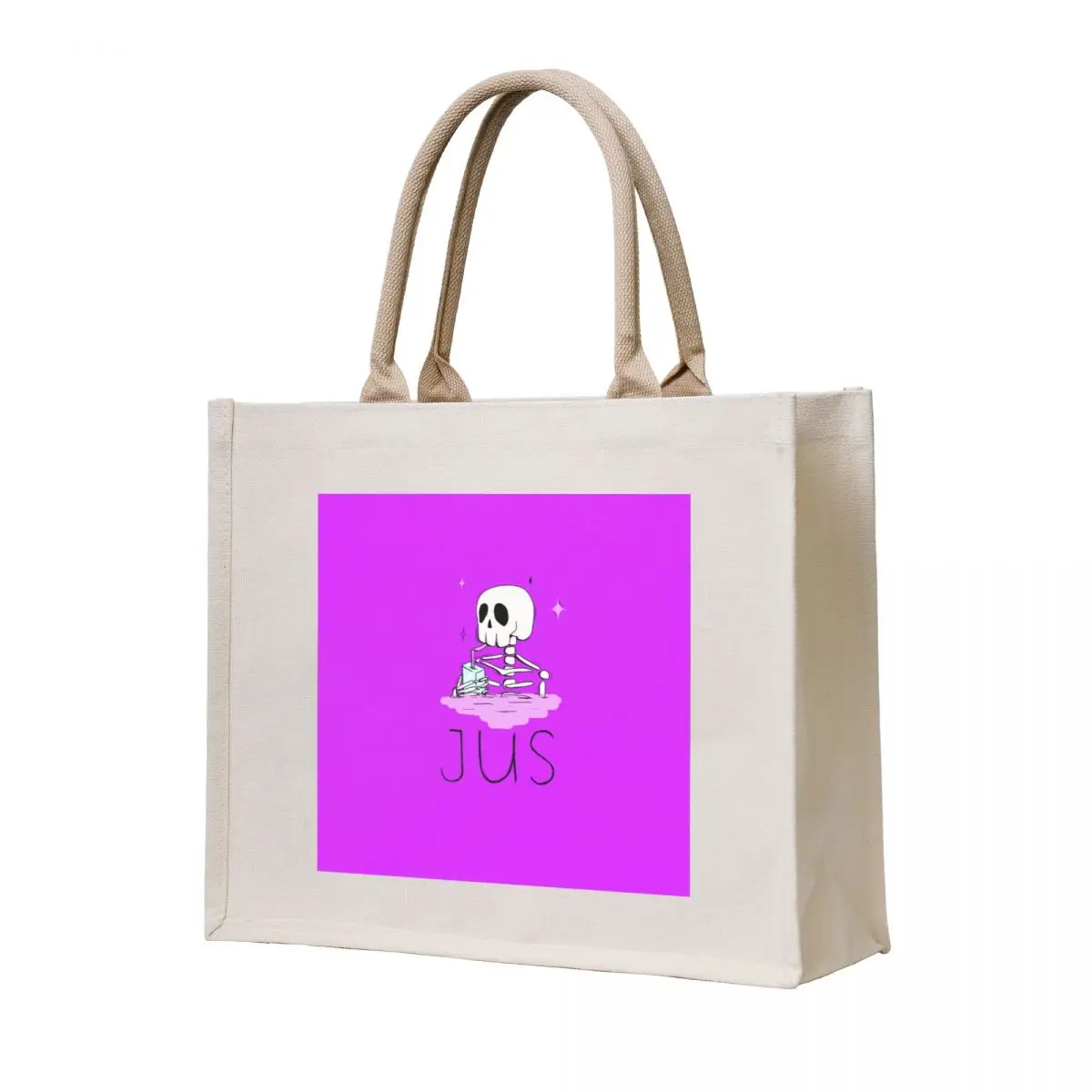 

Skeleton Juice Tote Bag Cloth bags sacs de shopping shopper bag women