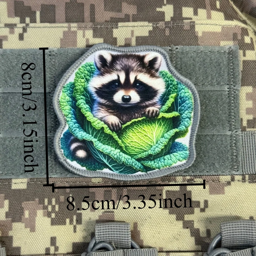 Parche táctico cuervo militar con gancho y bucle para airsoft - imagen 5