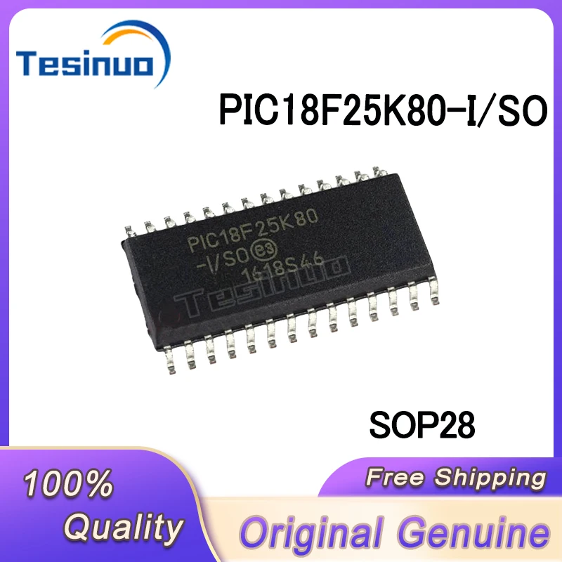 

5/PCS New Original PIC18F25K80-I/SO PIC18F25K80 SOP28 In Stock