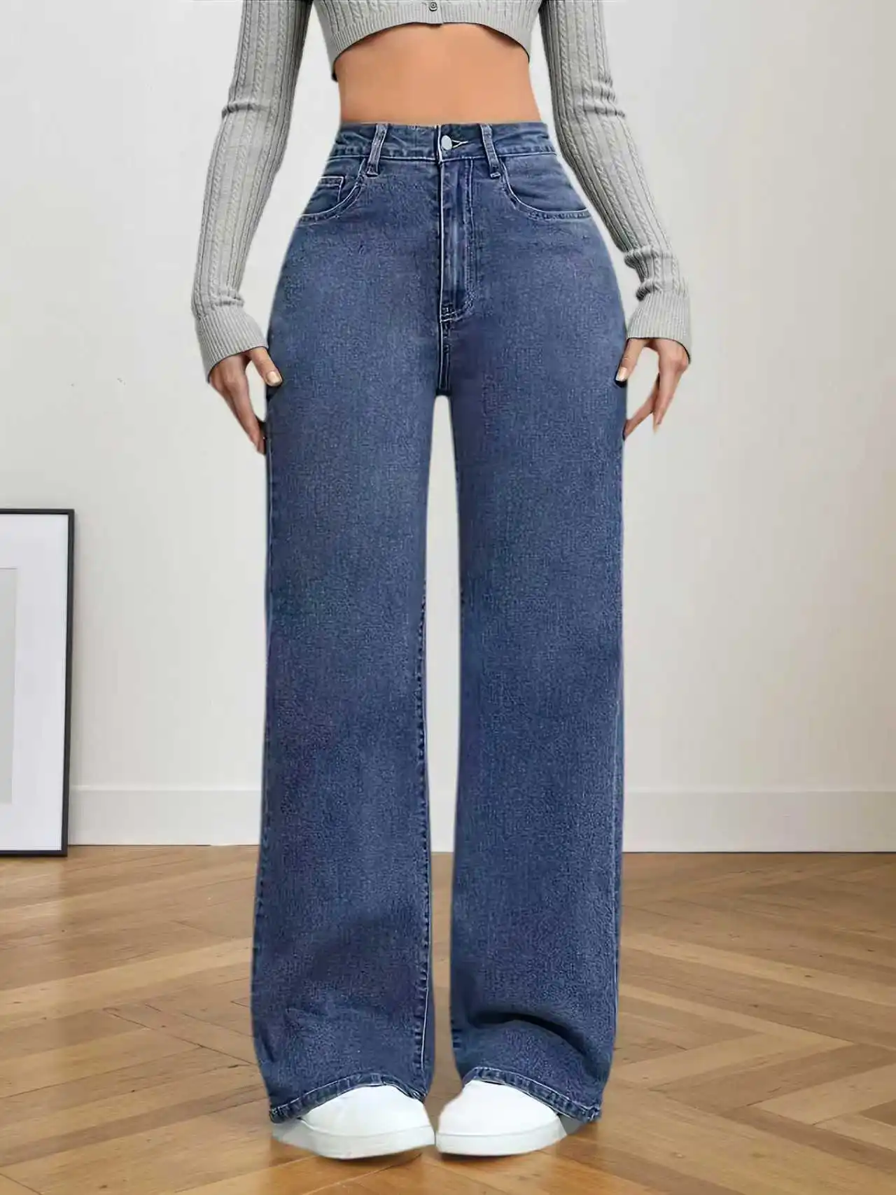 

Новые модные и стильные джинсы большого размера для женщин