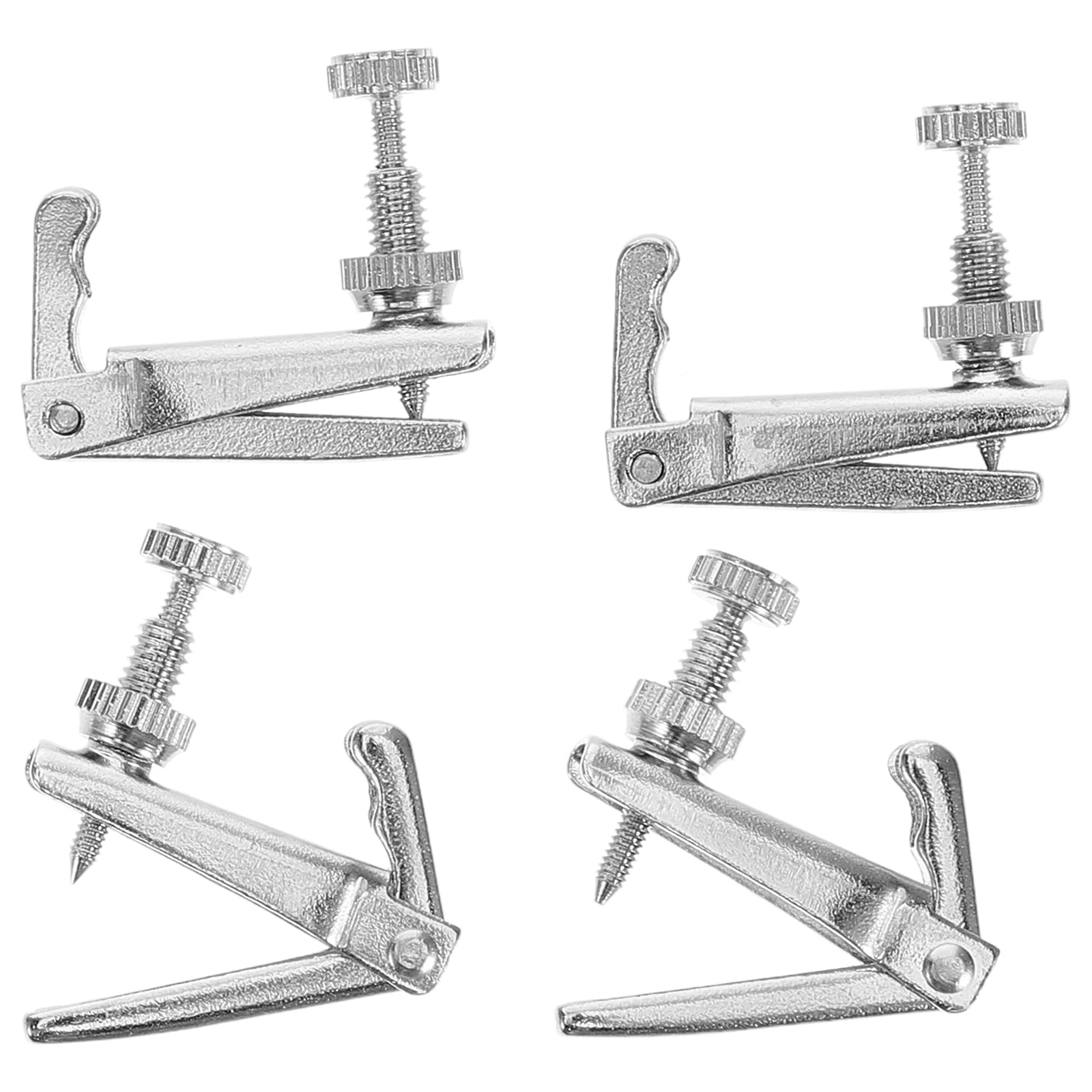 

4 Pcs Violin Tuner Cello Fine Tuners Adjust Musical Instrument Replacement Parts Alloy Accessory Accessories