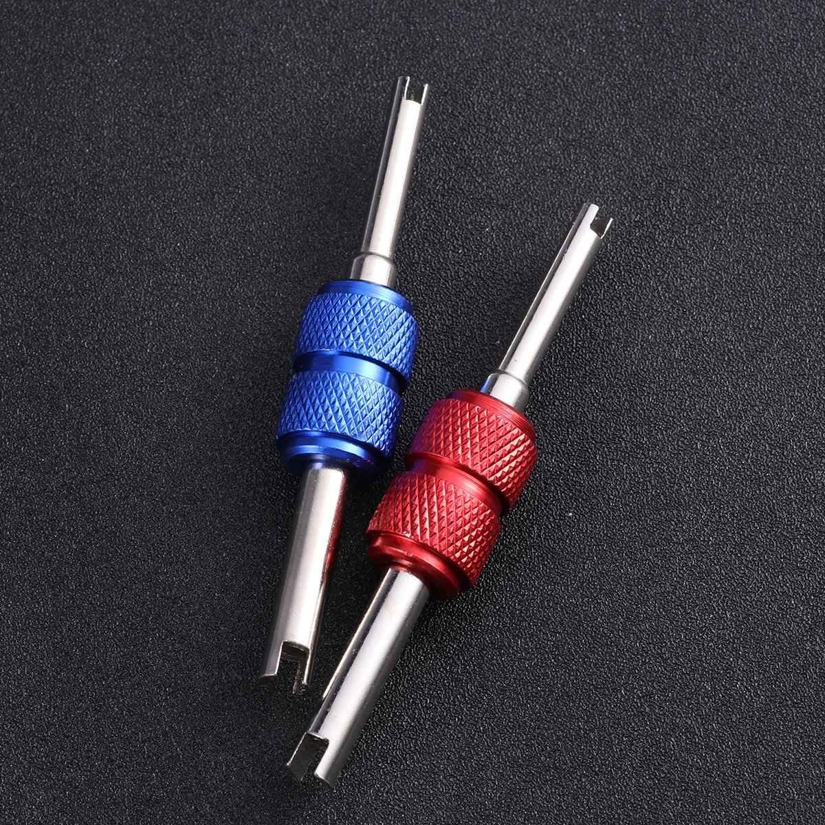 

2Pcs Car Tire Stem Core Screwdriver Aluminum Alloy Compact Design Easy Carry for Car Truck Motorcycle Bicycle Atv Repair Tool