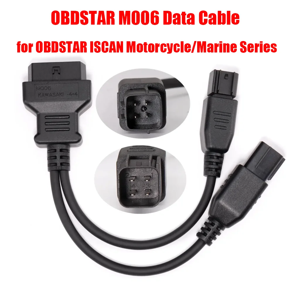 obdstar-m006-データケーブル-obd2診断アダプターケーブル-obdstar-iscan-オートバイ-マリンシリーズ用-4-4ピン接続コンバーターコード