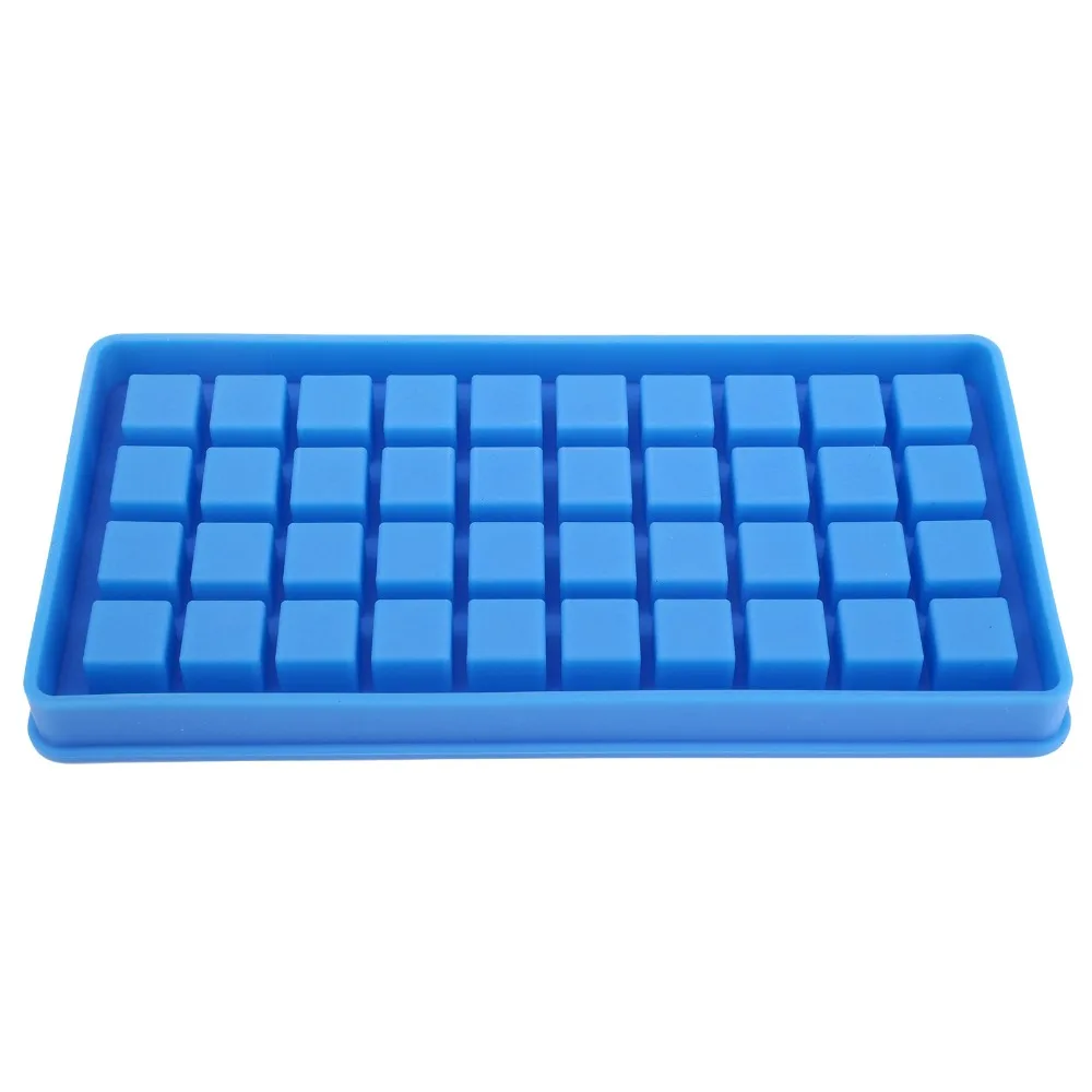 

Reusable 40 Grids Ice Tray Silicone Food Grade Silicone Candy Mold Dishwasher Safe Non Stick Chocolate Truffle Mold Home