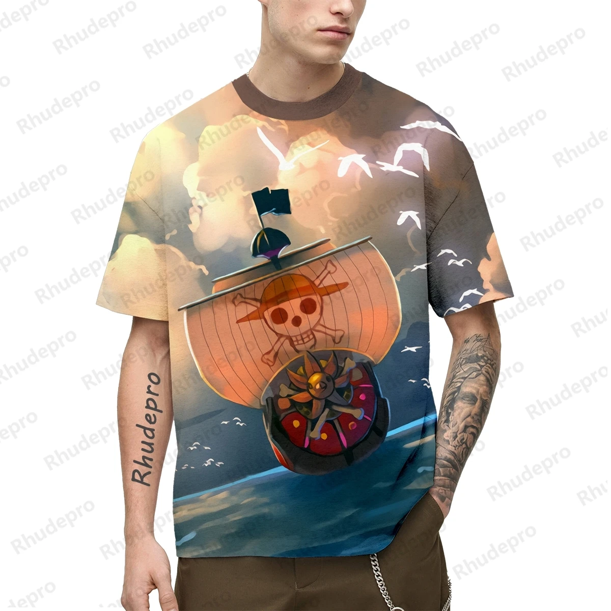 

Летняя мужская цельный аниме косплей Обезьяна D. Luffy 3D печать ролевые игры Женские и детские уличные рубашки унисекс большой Топ