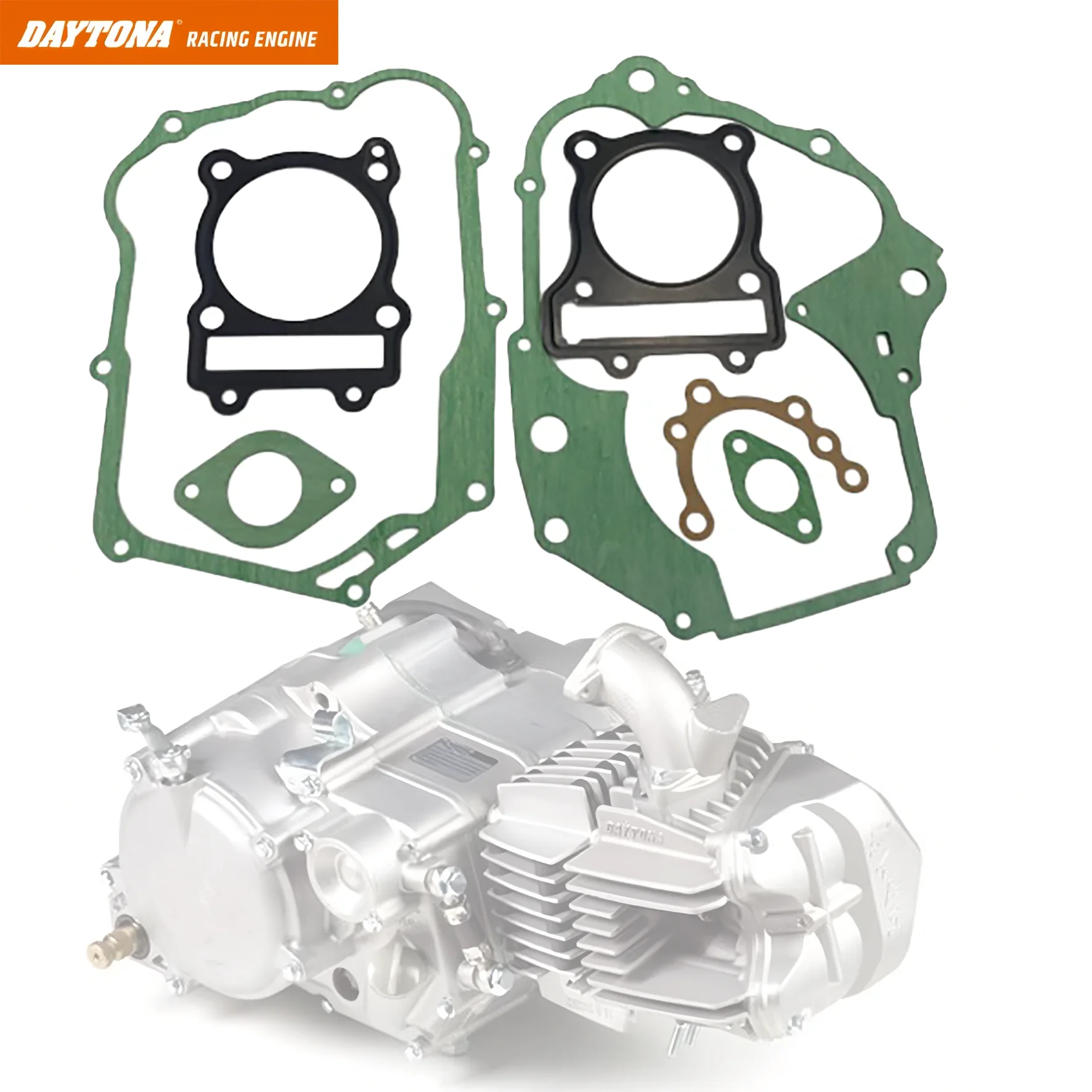 

Комплект высокоточных уплотнительных прокладок двигателя Daytona FSM, 4-клапанный двигатель Anima (150F, 160F, 190F, 190S, 212) Полный комплект для замены