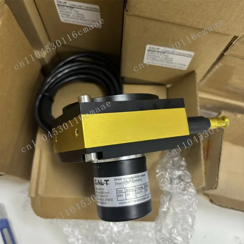 Suitable for 0-5V Output 400-5000mm Stroke Drawing Wire Displacement Sensor Potentiometer Encoder CALT CWP-V1 IP54/67