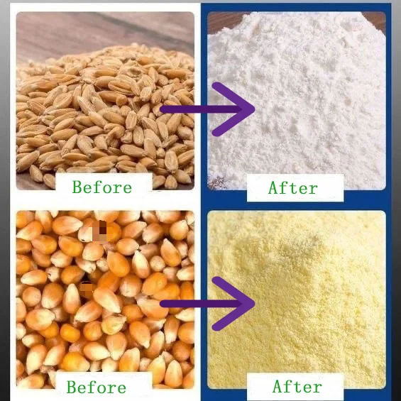 Mesin Penggiling Tepung Berkualitas Tinggi untuk Penggunaan Rumah Tangga, Mesin Pengolah Biji-bijian, Mesin Penggiling dengan Harga Terbaik