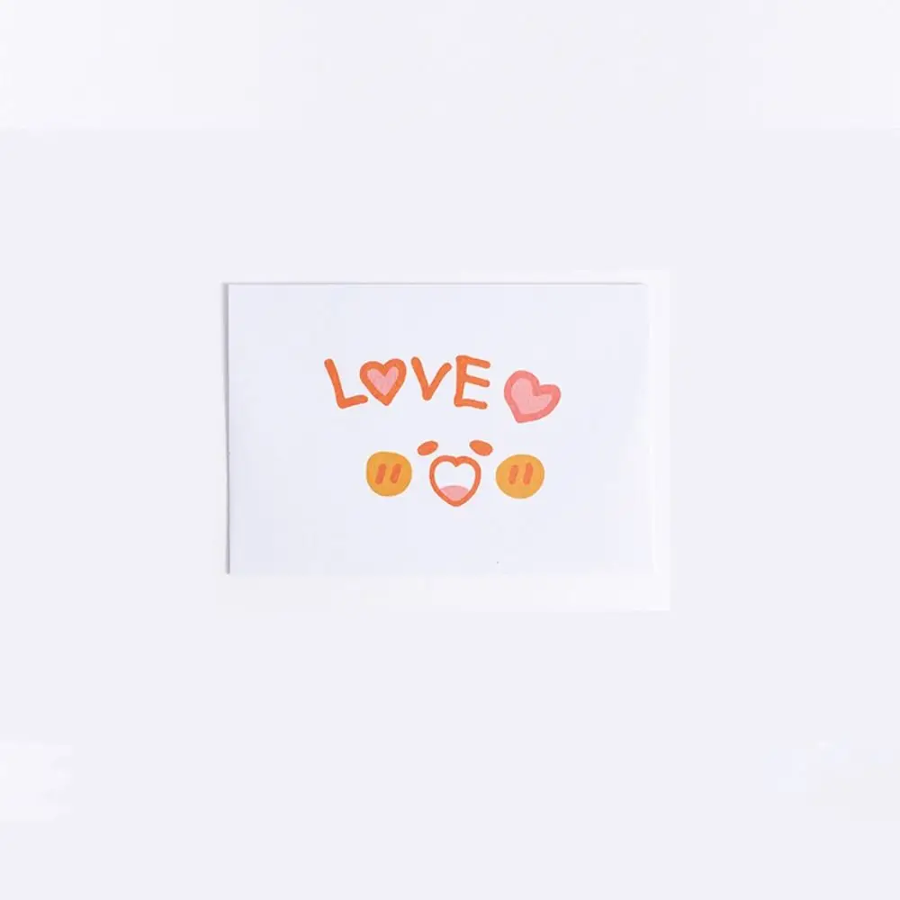 24Pcs Cute Kraft Paper Envelope Happy Expression Graffiti Envelope Nostalgia Art Letter Blessing Thank Envelope Thanksgiving Day