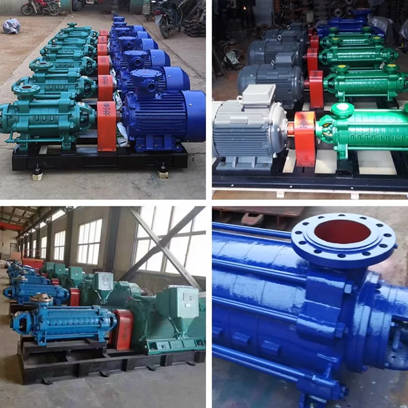 large flow High Pressure Multi-stage Booster pump Stainless Horizontal Multi-stage Centrifugal Water Pump automatic