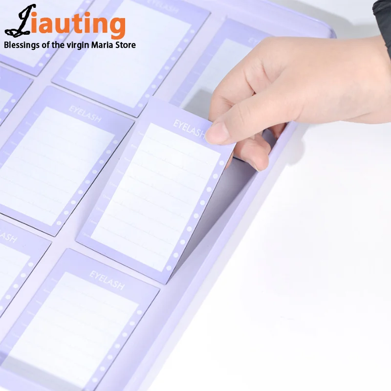 Puste pudełko do przechowywania sztucznych rzęs wielokrotnego użytku Etui na sztuczne rzęsy dla kobiet Profesjonalny pojemnik Podróżny uchwyt na rzęsy na paletę