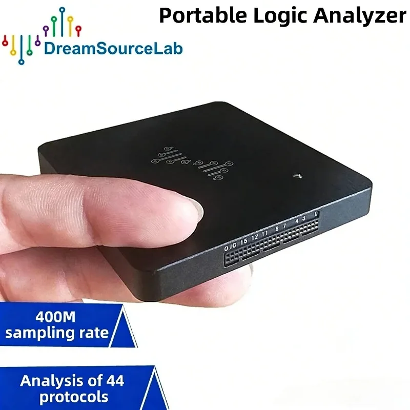 1PCS/LOT DSLogic Logic Analyzer 5x Saleae Bandwidth U2Basic High 400M Sampling 16 Channels U2Plus 100% New Original IN Stock