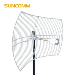 SUNCOMM Q28 4G 5G Antenna Outdoor Network Long Range 1710-3800MHz Full band High gain 24dBi Communication Antenna