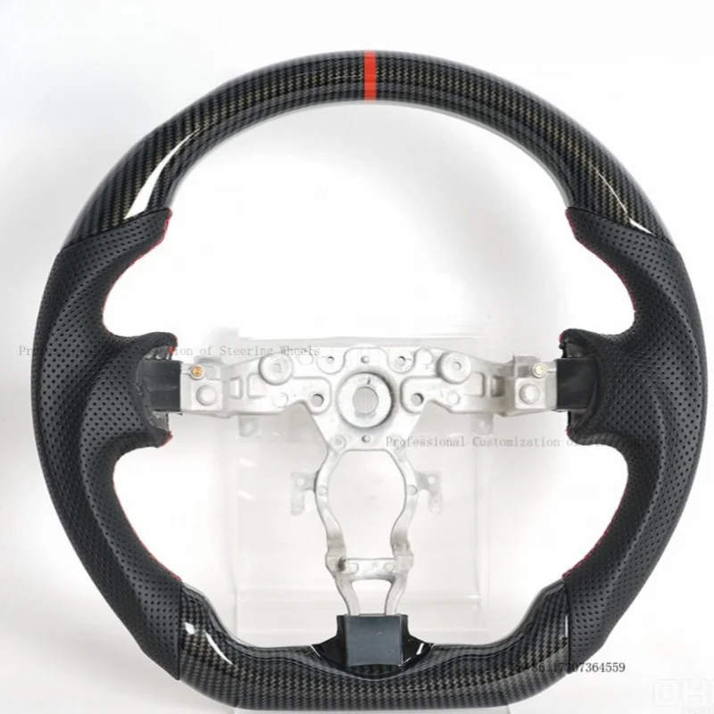 08-19 for Nissan 370Z sports models, carbon fiber pattern car steering wheel sports modification upgrade