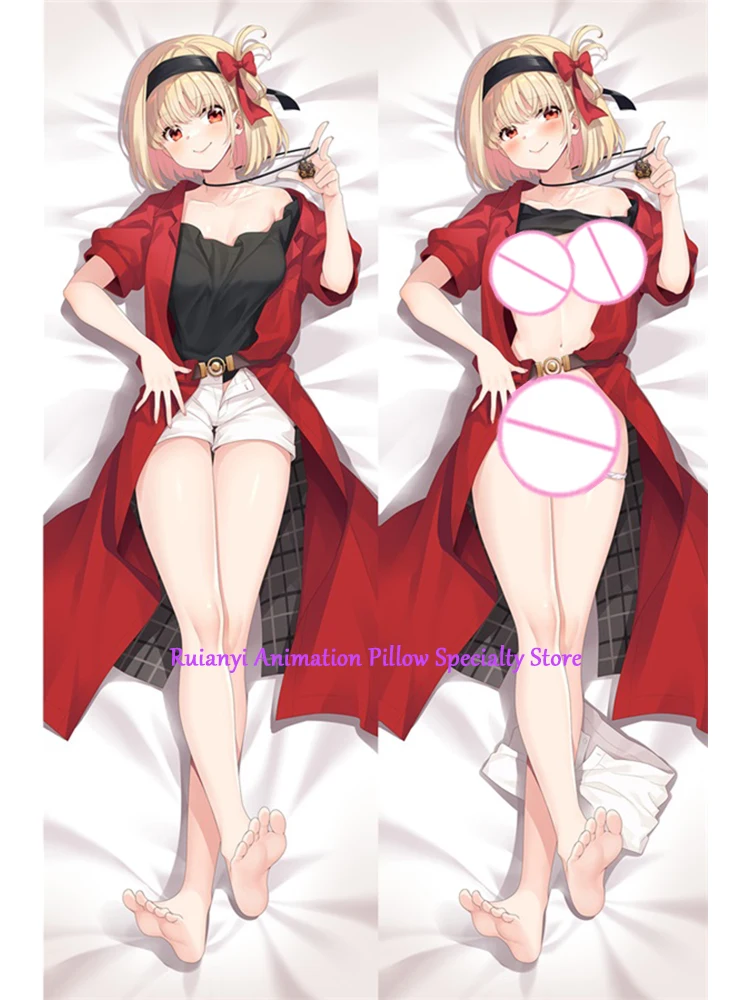 

Dakimakura Anime Nishikigi Chisato Double-sided Print Life-size Body Game Pillow Cover Bedding Gifts