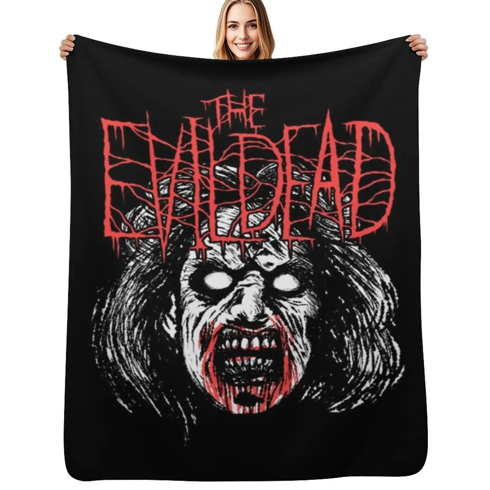

Evil Death - Evil Dead Throw Blanket Blankets For Baby Polar wednesday Blanket