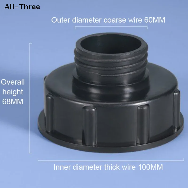 1Pcs IBC Adapter S100xS60 To Dn100 Reduce S60 IBC Tank Connector Adapter Ton Barrel Accessories Valve Adapter