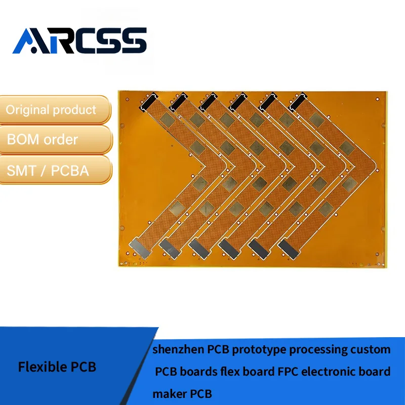 Shenzhen PCB protótipo processamento placas PCB personalizadas placa flexível FPC fabricante de placa eletrônica PCB