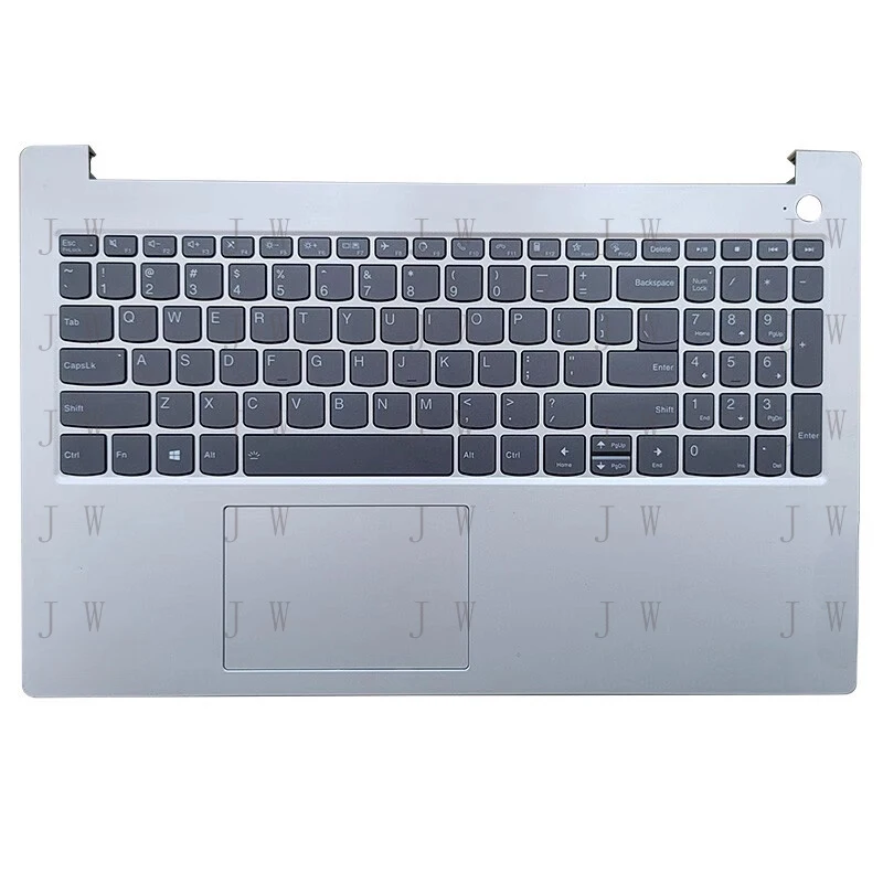 DDJ   Palmrest for Lenovo S15 G2 ITL ACL 2021 Keyboard Touchpad US Silver