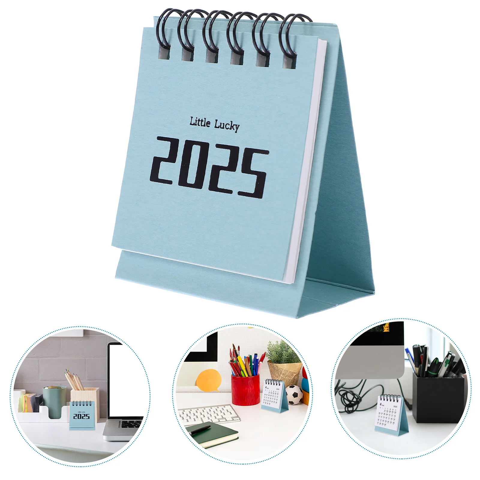 

Mini Desk 2025 Small Standing Table For Office Desk Decor Desktop Organizer Flip Calendar Planner Printable Paper Calendar