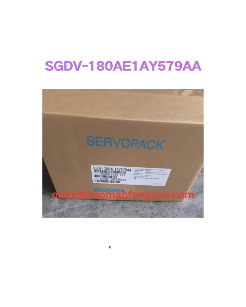 

SGDV-180AE1AY579AA New servo drive,