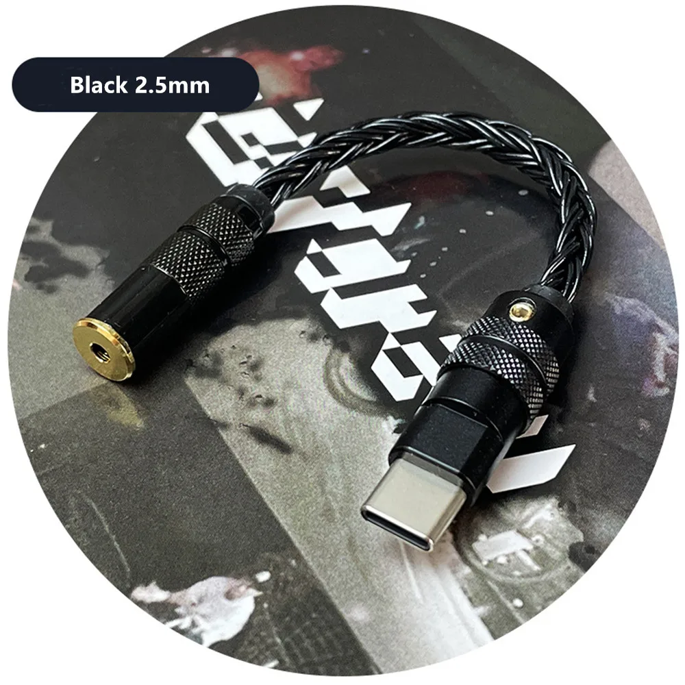 RealTek ALC5686 نوع C إلى 3.5 مللي متر 2.5 مللي متر 4.4 مللي متر DAC مضخم ضوت سماعات الأذن USB C محلل شفرة الصوت أمبير محول لنظام أندرويد ويندوز هواوي