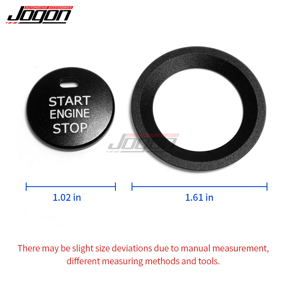 For Hyundai I30 2017-2021 Ignition Start Button Ring Cover Car Engine Start Stop Switch Anti Scratch Stickers Protect