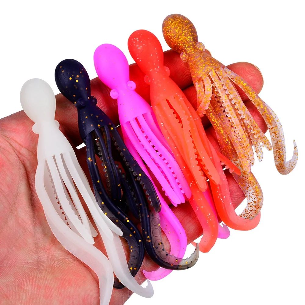 Señuelo Swimbait suave flotante Wobbler para pargo agua salada - imagen 5