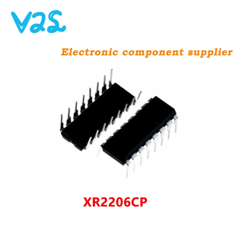 Chip IC XR2206CP, XR-2206, DIP-16, 100% novo, 10pcs