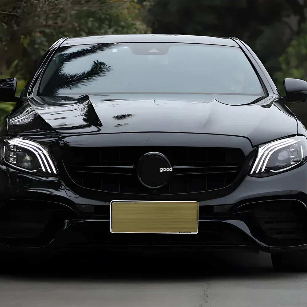 

Для Benz E-Class W213 2016-2020 автомобильные передние лампы в сборе, обновленный стиль Maybach, светодиодный динамический стример, аксессуары для автомобильных фар