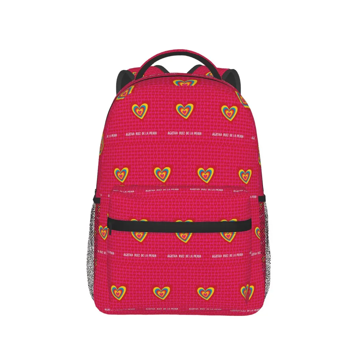 Mochila con patrón Agatha Ruiz-De La-Prada, gran oferta, mochila de gran capacidad para niños y niñas, mochila escolar, bolsos de hombro para hombres y mujeres