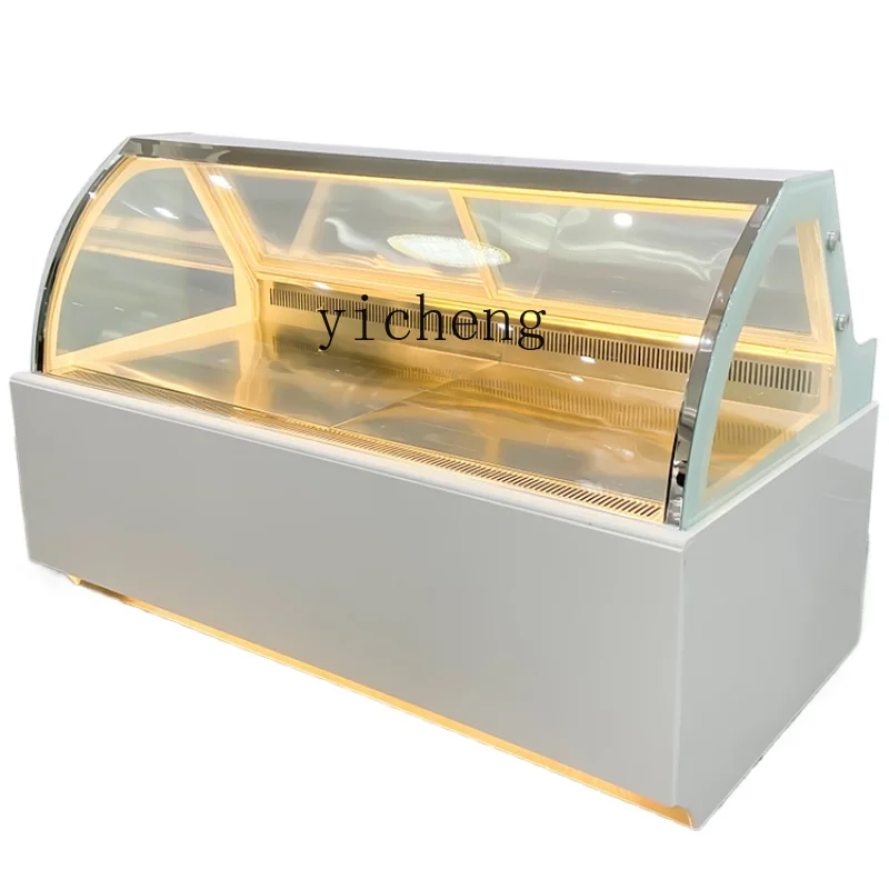 ZC Cooked Food Braised Food Duck Goods Display Cabinet Air-Cooled Commercial Skewers Order Refrigerated Fresh Cabinet