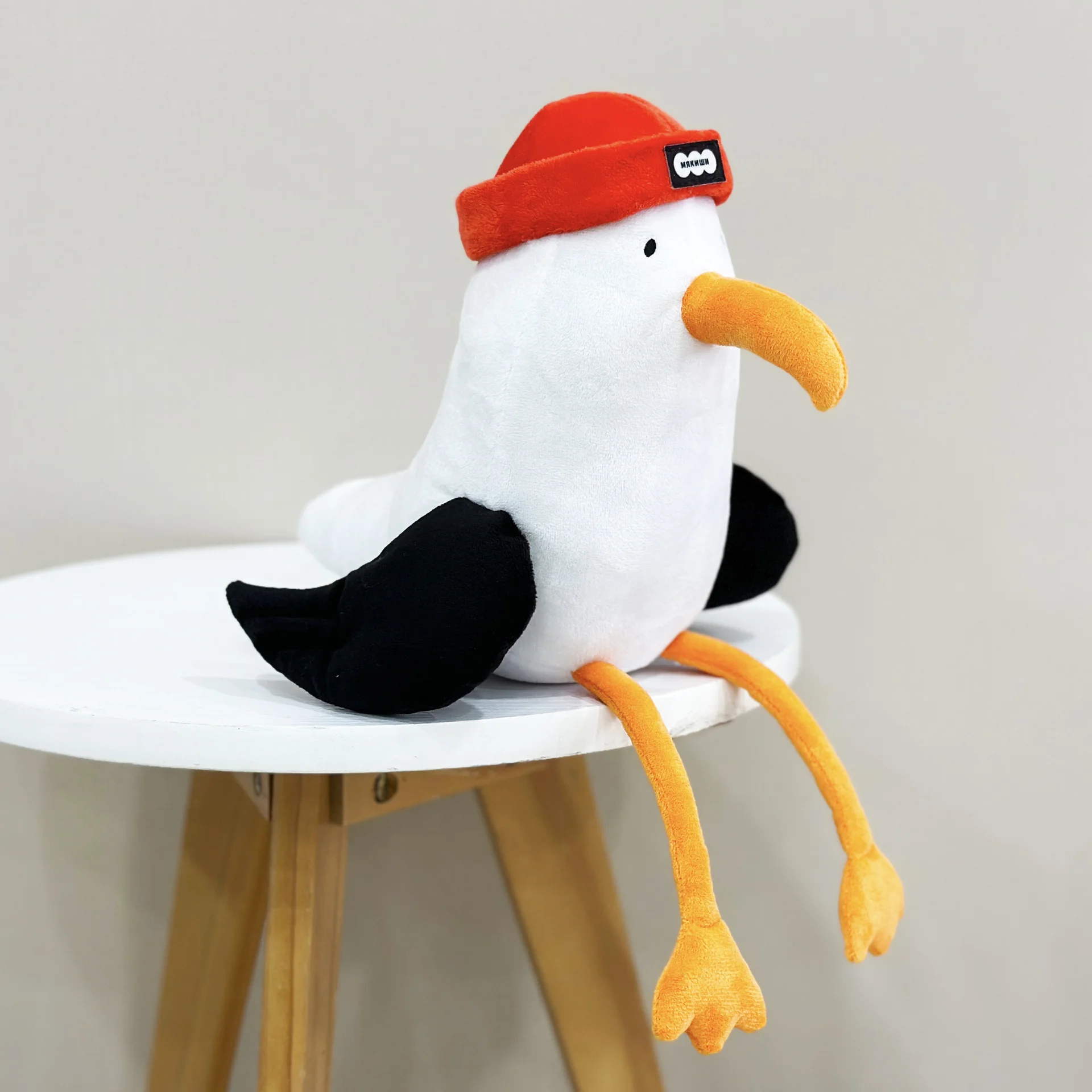 Pájaro de peluche de 14,9 pulgadas, juguete abrazable, compañero juguetón, adorno de escritorio de Animal para sofá, guardería, hora de juego, mesita de noche