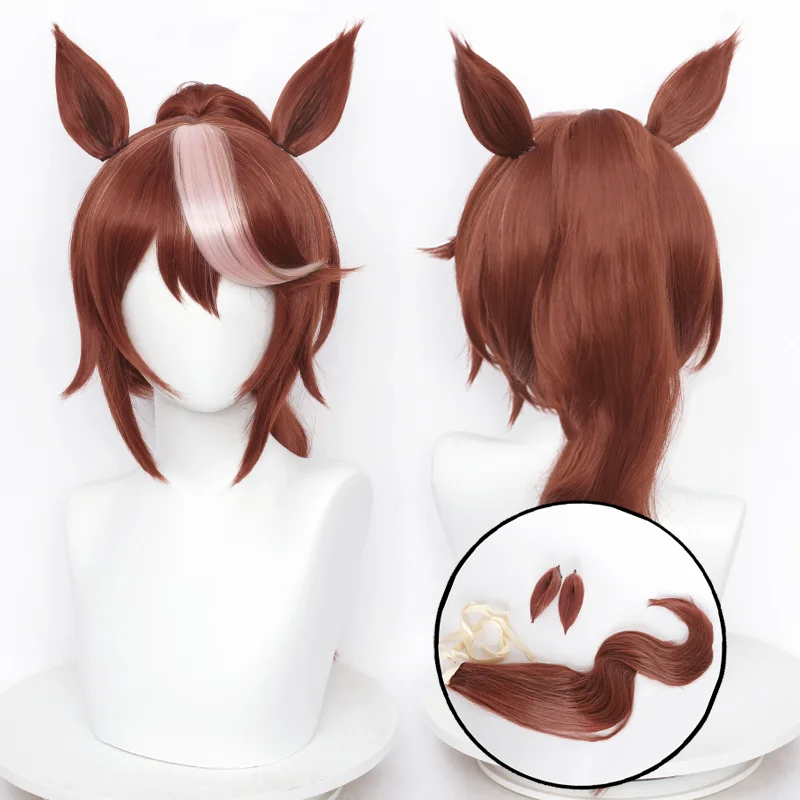 Spiel Pretty Derby Tokai Teio Cosplay Perücke Tōkai Teiō Cosplay Haar Für Hallowmas Party Erwachsene Frauen Männer