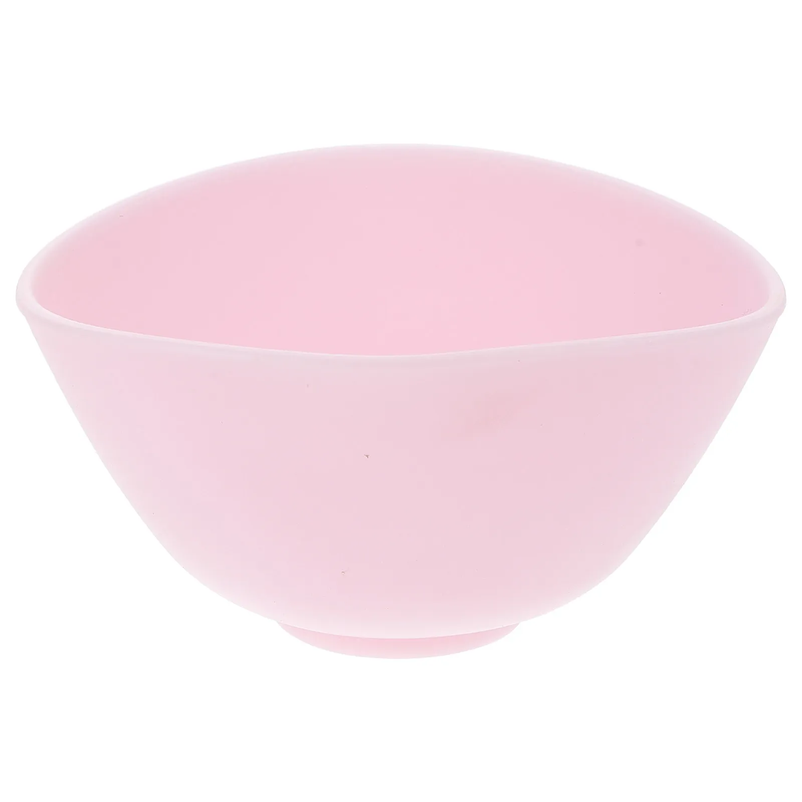 

Home Use Silicone Bowl 8x5cm Odorless Anti-Drop Facial Mask Mixing Prep Measuring Bowl Pink Flexible Non-Slip Baking Tool