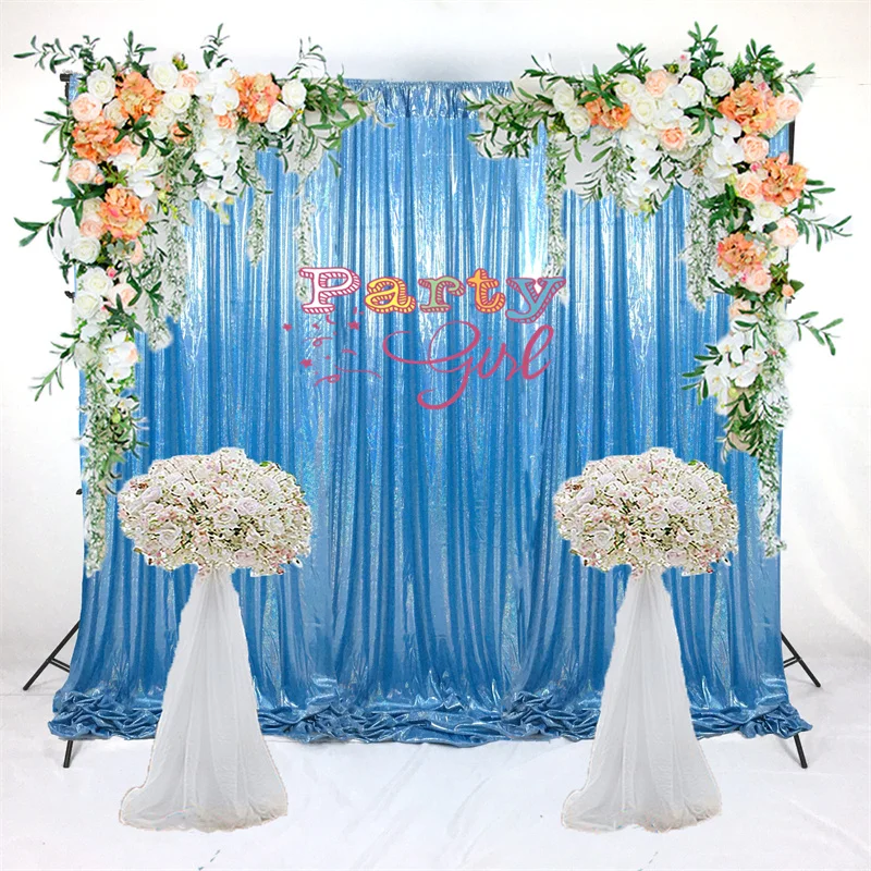 

Nice Laser Pink Iridescent Sequin Backdrop,Party Wedding Photo Booth Backdrop Decoration,Sequin curtains,Drape,Sequin